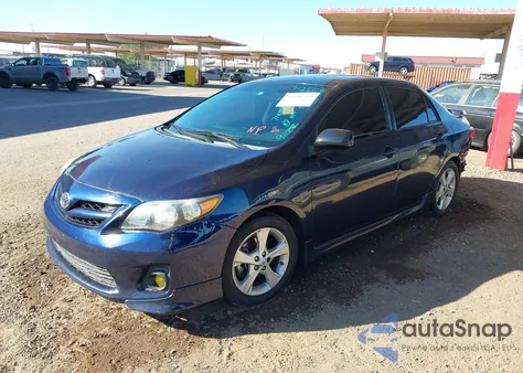 2011 Toyota Corolla S из США, поврежденный, VIN 2T1BU4EE2BC712558